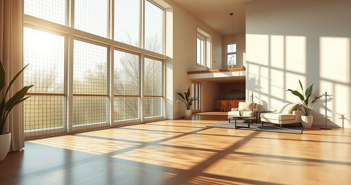 Rede de prote&ccedil;&atilde;o polietileno: seguran&ccedil;a e versatilidade para sua casa e com&eacute;rcio