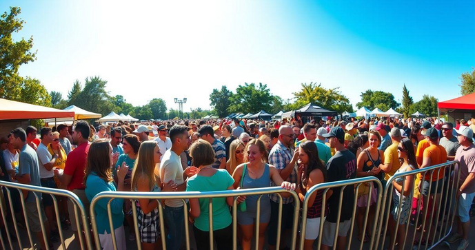 Grades de Conten&ccedil;&atilde;o para Eventos: Seguran&ccedil;a garantida