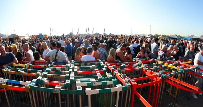 Grades para Eventos: Como Escolher a Melhor