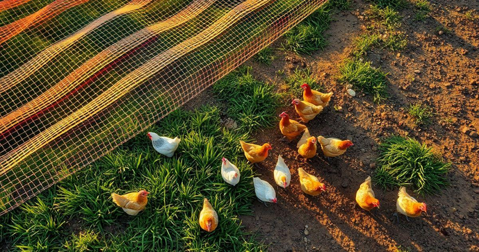 Tela de Galinheiro de Pl&aacute;stico: Vantagens e Usos