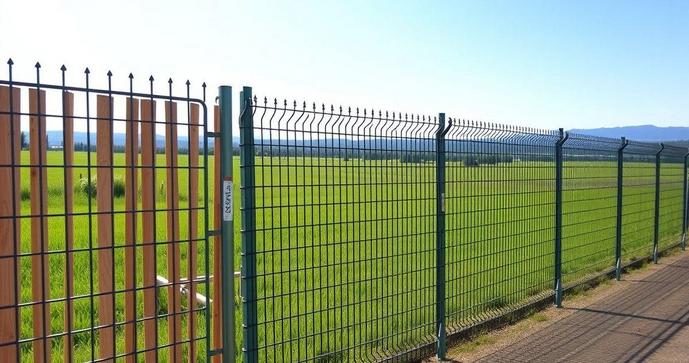 Gradil para cerca como escolher o ideal para seguran&ccedil;a e prote&ccedil;&atilde;o