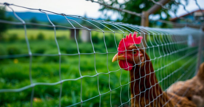 Tela de Galinheiro de Pl&aacute;stico: Vantagens e Tipos para Proteger suas Aves