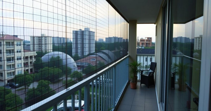 Tela de prote&ccedil;&atilde;o para varanda garante seguran&ccedil;a e conforto em sua casa