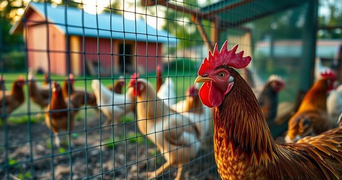 Tela de Galinheiro de Pl&aacute;stico: Vantagens e Dicas de Uso