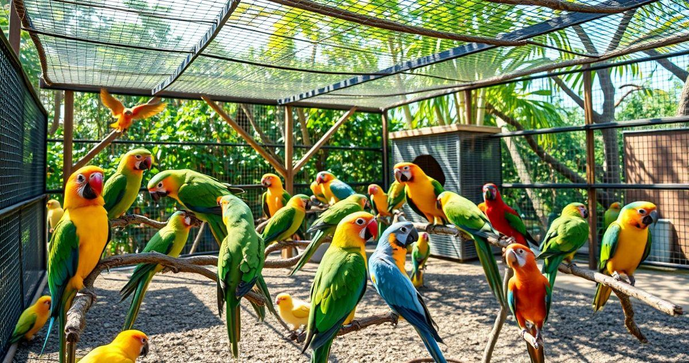 Como Escolher a Melhor Tela para Avi&aacute;rio e Garantir Seguran&ccedil;a