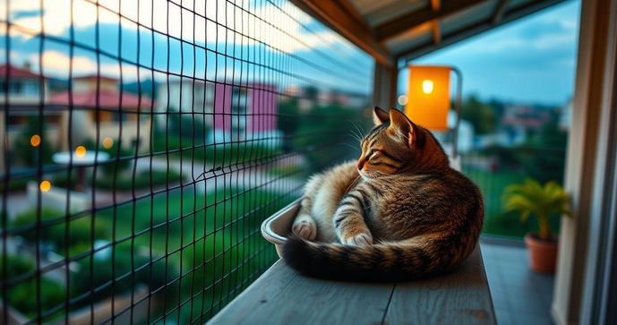 Tela de prote&ccedil;&atilde;o para gatos como garantir seguran&ccedil;a e tranquilidade