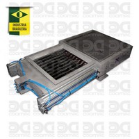 grade magnética de limpeza automática